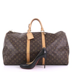 Louis Vuitton Keepall Bag Monogram Canvas 55