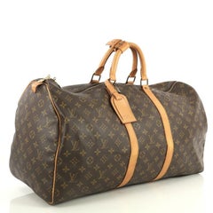 Louis Vuitton Keepall Bag Monogram Canvas 55
