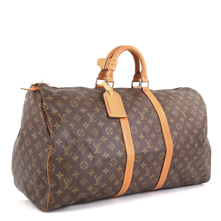 Louis Vuitton Keepall Bag Monogram Canvas 55 at 1stdibs