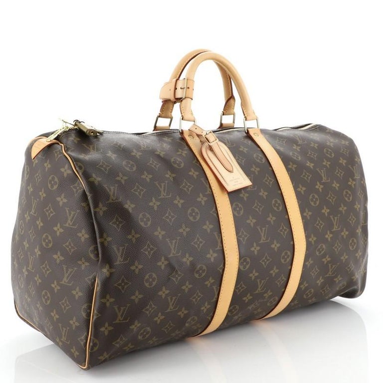Louis Vuitton Keepall Bag Monogram Canvas 55 For Sale at ...