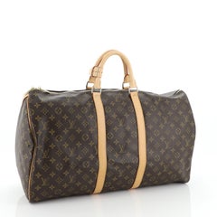 Louis Vuitton Keepall Bag Monogram Canvas 55