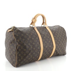 Louis Vuitton Keepall Bag Monogram Canvas 55