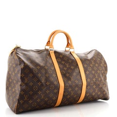 Louis Vuitton Keepall Bag Monogram Canvas 55
