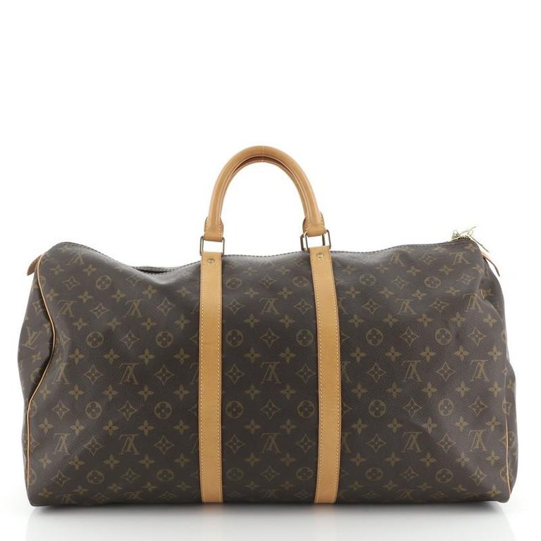 Louis Vuitton Keepall Bag Monogram Canvas 55 For Sale at 1stdibs