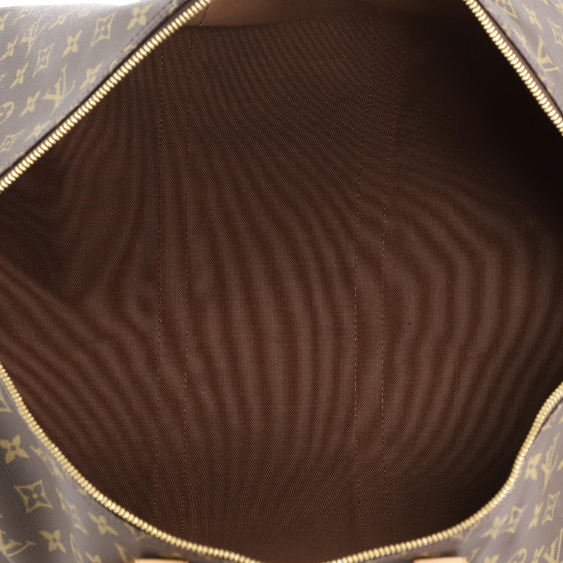 Women's or Men's Louis Vuitton Keepall Bag Monogram Canvas 55
