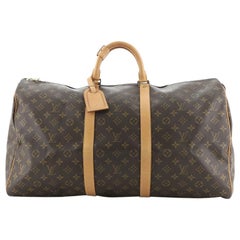 Louis Vuitton Keepall Bag Monogram Canvas 55
