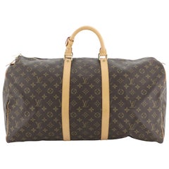 Louis Vuitton Keepall Bag Monogram Canvas 55