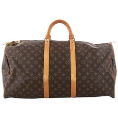 Louis Vuitton Keepall Bag Monogram Canvas 55 Louis Vuitton Keepall Bag Monogram Canvas 55