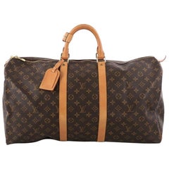 Louis Vuitton Keepall Bag Monogram Canvas 55