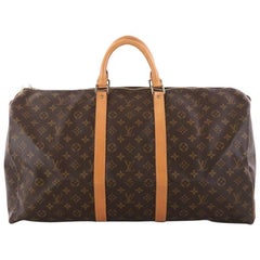 Louis Vuitton Keepall Bag Monogram Canvas 55