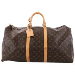 Louis Vuitton Keepall Bag Monogram Canvas 55 Louis Vuitton Keepall Bag Monogram Canvas 55