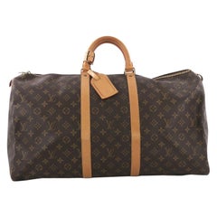 Louis Vuitton Keepall Bag Monogram Canvas 55