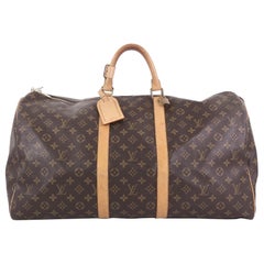 Louis Vuitton Keepall Bag Monogram Canvas 55