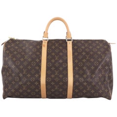 Louis Vuitton Keepall Bag Monogram Canvas 55