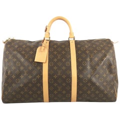 Louis Vuitton Keepall Bag Monogram Canvas 55