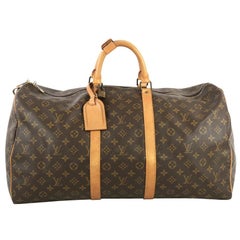 Louis Vuitton Keepall Bag Monogram Canvas 55