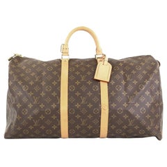 Louis Vuitton Keepall Bag Monogram Canvas 55