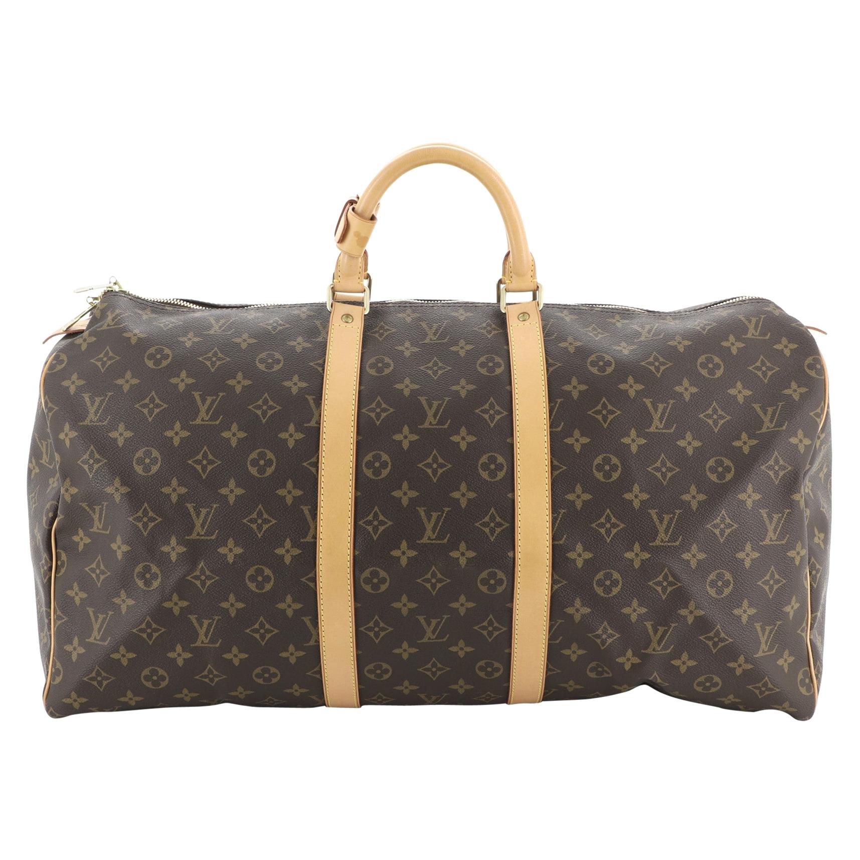 Louis Vuitton Keepall Bag Monogram Canvas 55