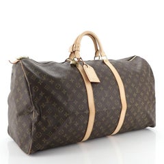 Louis Vuitton Keepall Bag Monogram Canvas 60