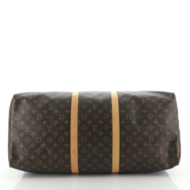  Louis Vuitton  Keepall Bag Monogram Canvas 60 In Good Condition In NY, NY