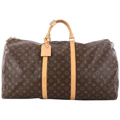 Louis Vuitton Keepall Bag Monogram Canvas 60 Louis Vuitton Keepall Bag Monogram Canvas 60