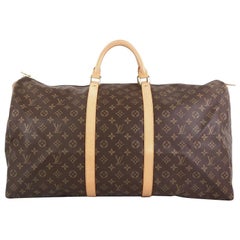 Louis Vuitton Keepall Bag Monogram Canvas 60 