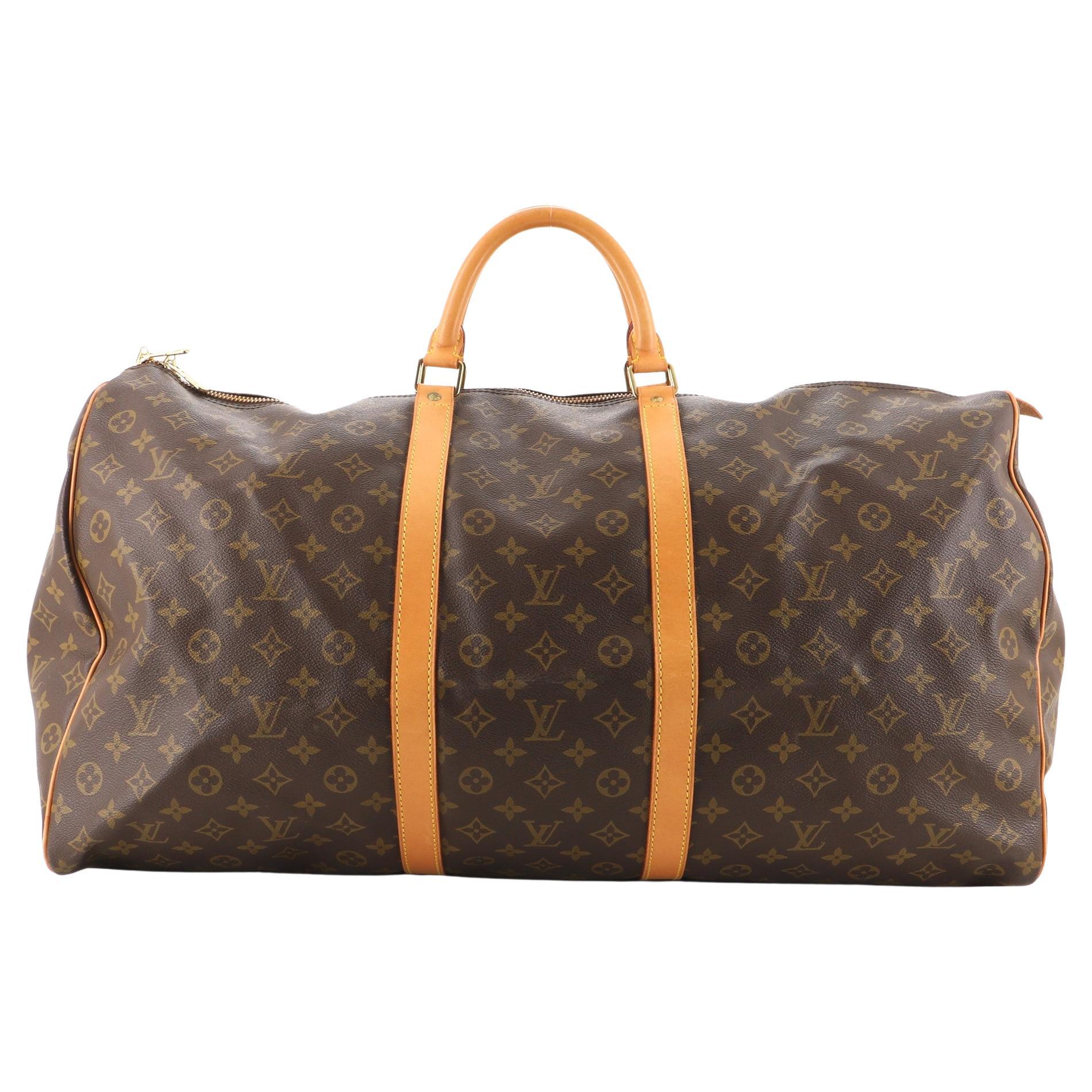 Louis Vuitton Keepall Bag Monogram Canvas 60