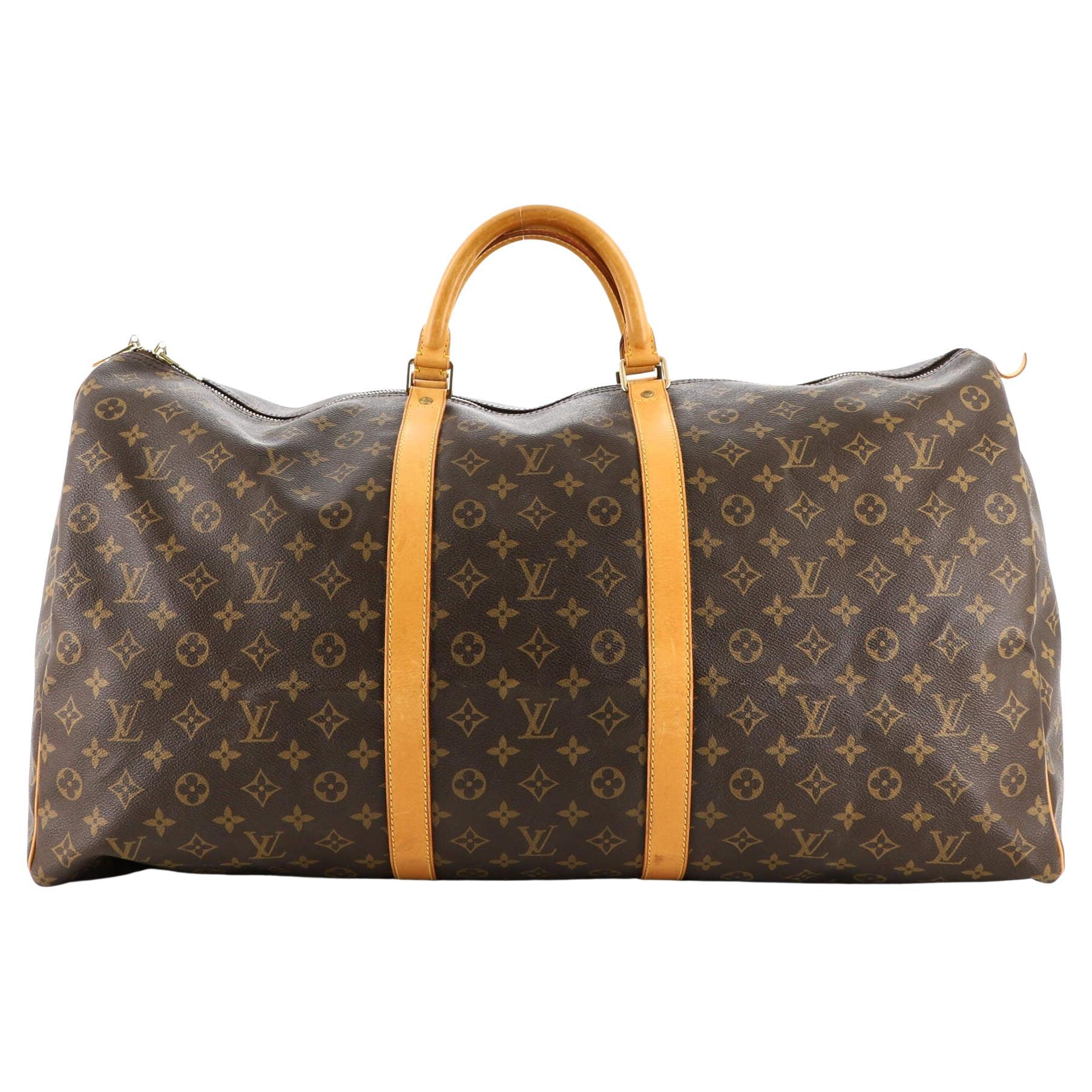 Louis Vuitton Keepall Bag Monogram Canvas 60