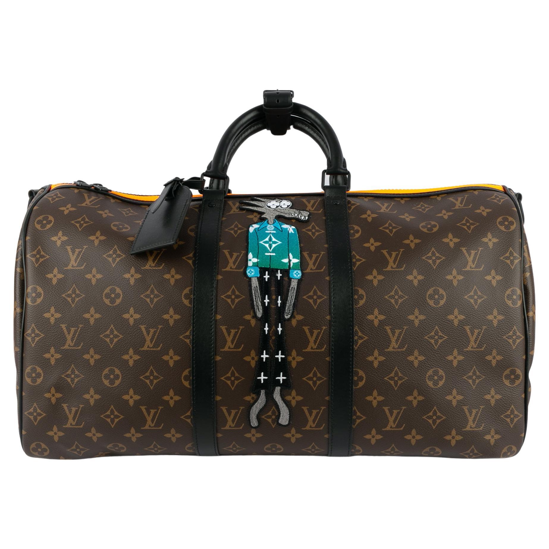 Borsa Louis Vuitton Keepall "Zoooom with Friends in vendita
