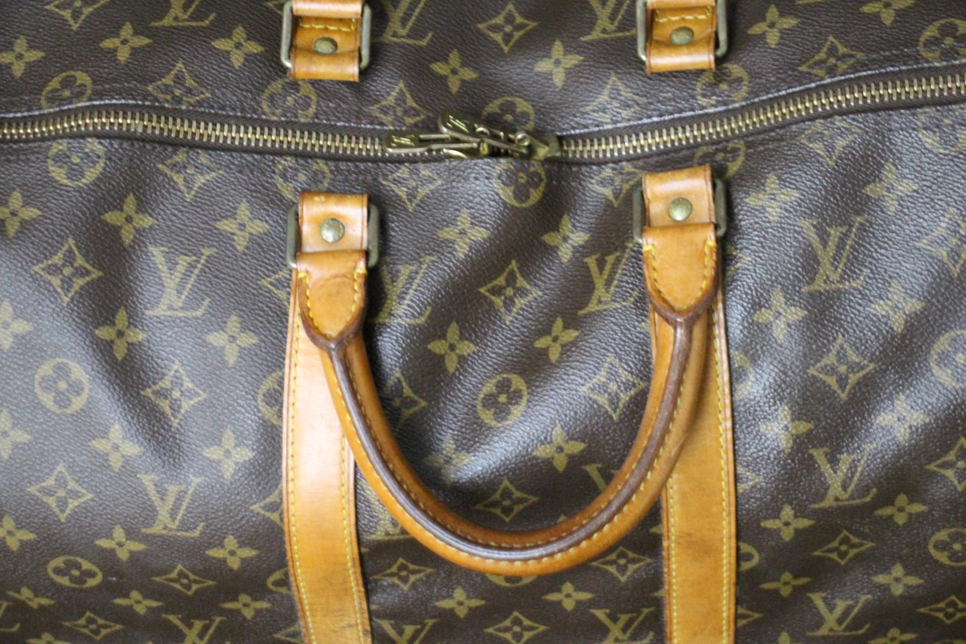 Louis Vuitton Keepall Bandoulière 50 Bag For Sale 6