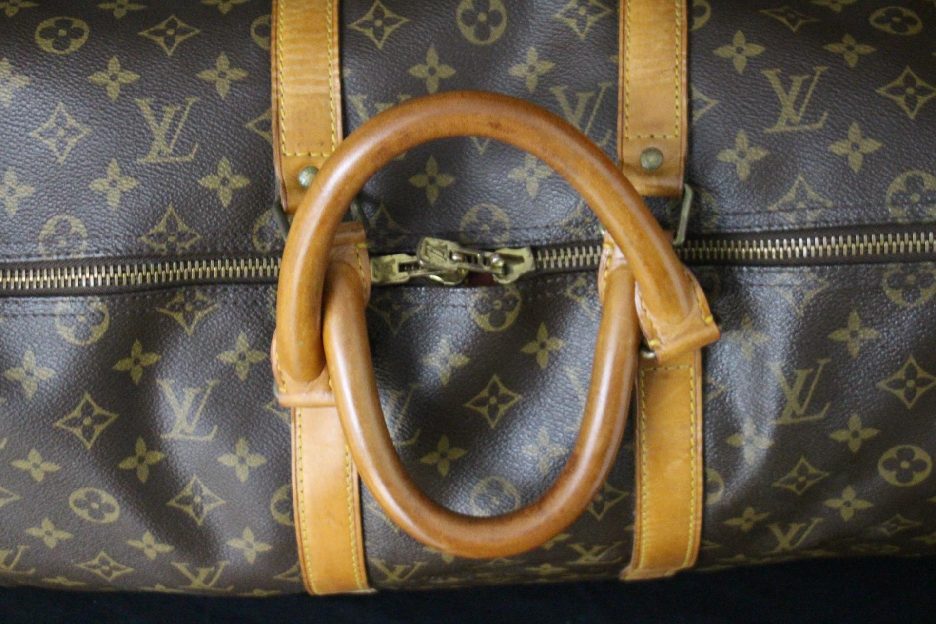 Louis Vuitton Keepall Bandoulière 50 Bag For Sale 8