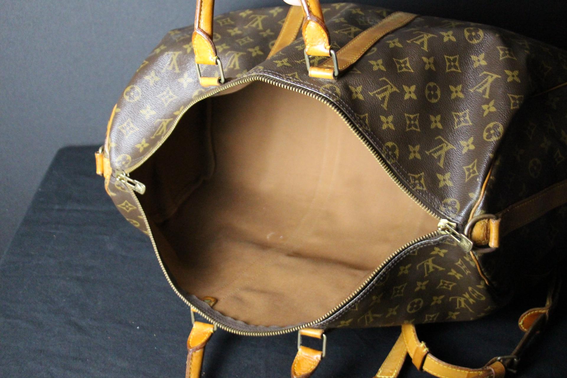 Louis Vuitton Keepall Bandoulière 50 Bag For Sale 11