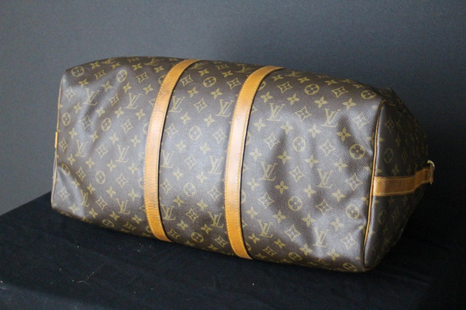 Louis Vuitton Keepall Bandoulière 50 Bag For Sale 4