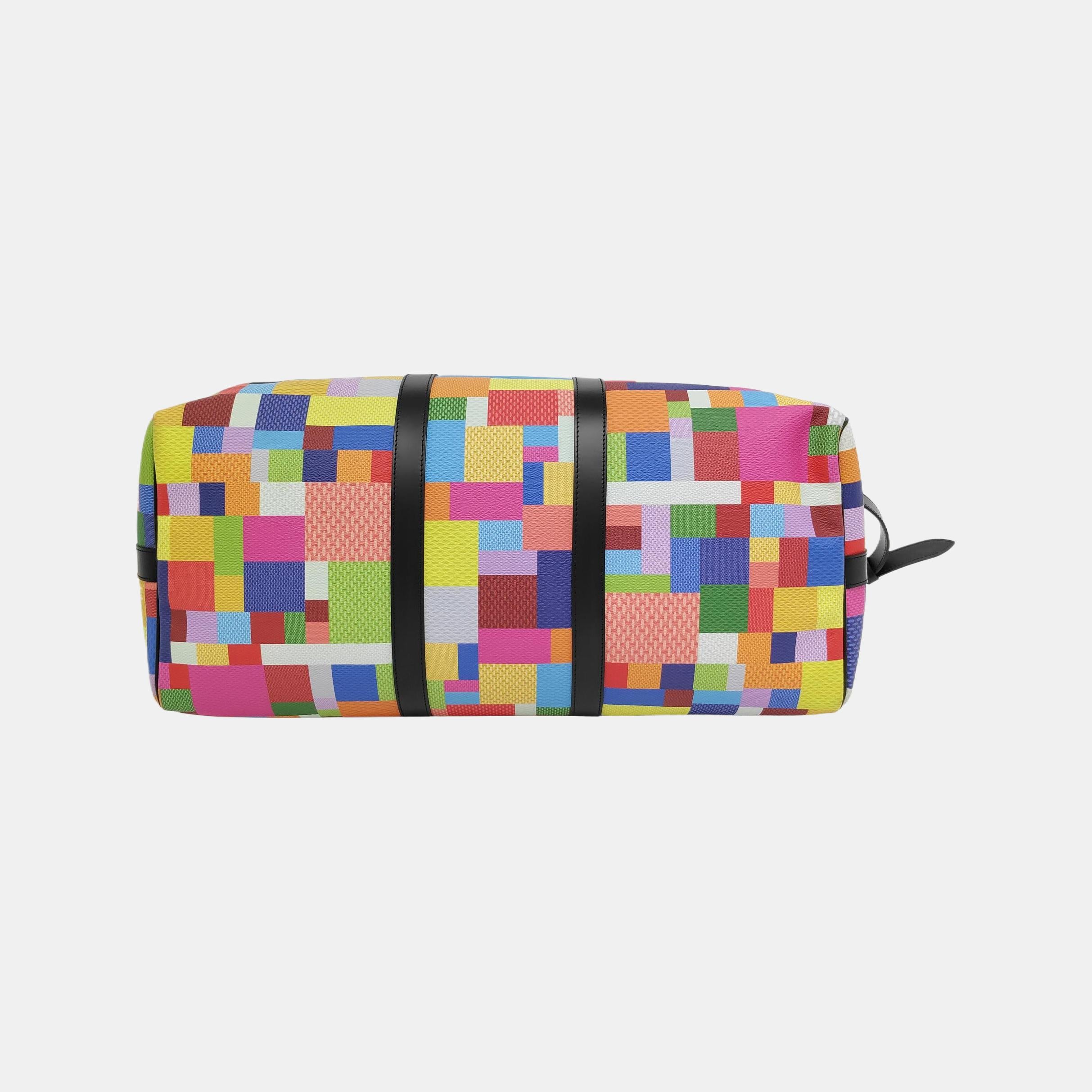 Women's or Men's Louis Vuitton Keepall Bandouliere 50 Damier Graphite 3D Multicolor