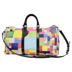 Louis Vuitton Keepall Bandouliere 50 Damier Graphite 3D Multicolor