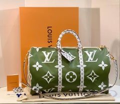 Louis Vuitton Keepall Bandouliere 50 Giant Travel Bag Summer 2019 Duffle Bag