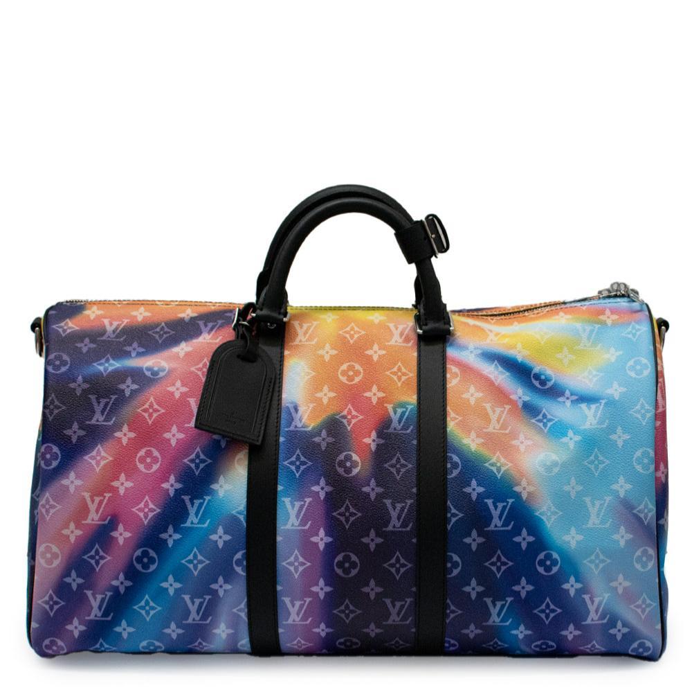 Louis Vuitton Keepall Bandoulière 50 Sunset In Excellent Condition For Sale In London, GB
