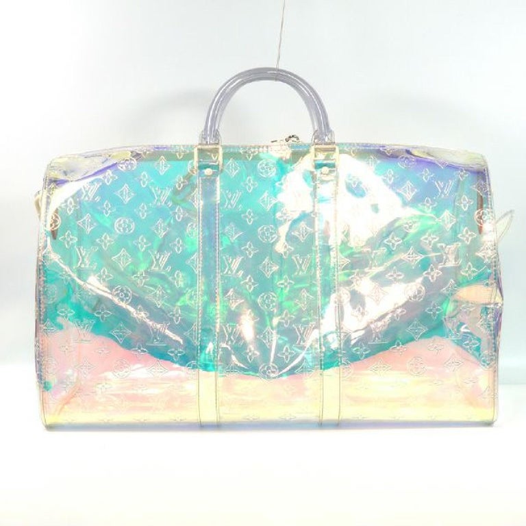 LOUIS VUITTON Keepall bandouliere 50 unisex Boston bag M53271 Rainbow For Sale at 1stDibs