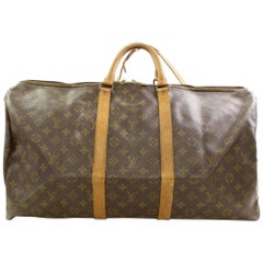 Vintage Louis Vuitton Keepall Bandouliere 55 866482 Coated Canvas Weekend/Travel Bag