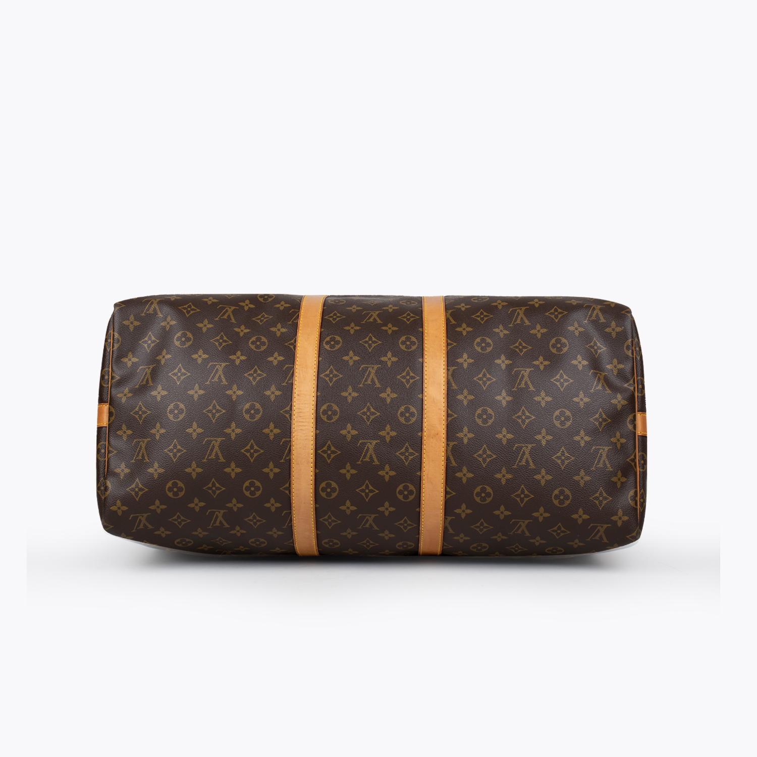 Louis Vuitton Keepall Bandoulière 55 Bag For Sale 1