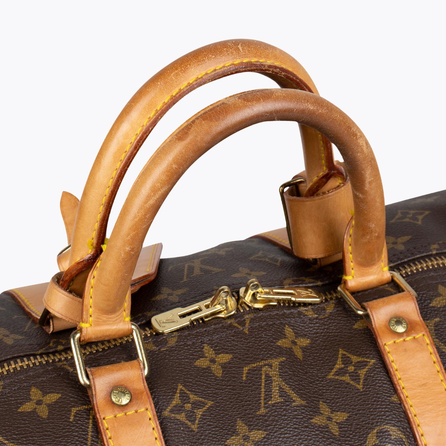 Louis Vuitton Keepall Bandoulière 55 Bag For Sale 2