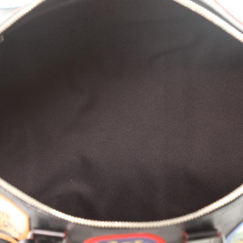  Louis Vuitton Keepall Bandoulière Alps Patches Damier Graphite 45 Unisexe 