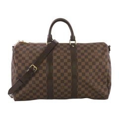 Louis Vuitton Keepall Bandouliere Bag Damier 45