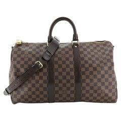 Louis Vuitton Keepall Bandouliere Bag Damier 45 
