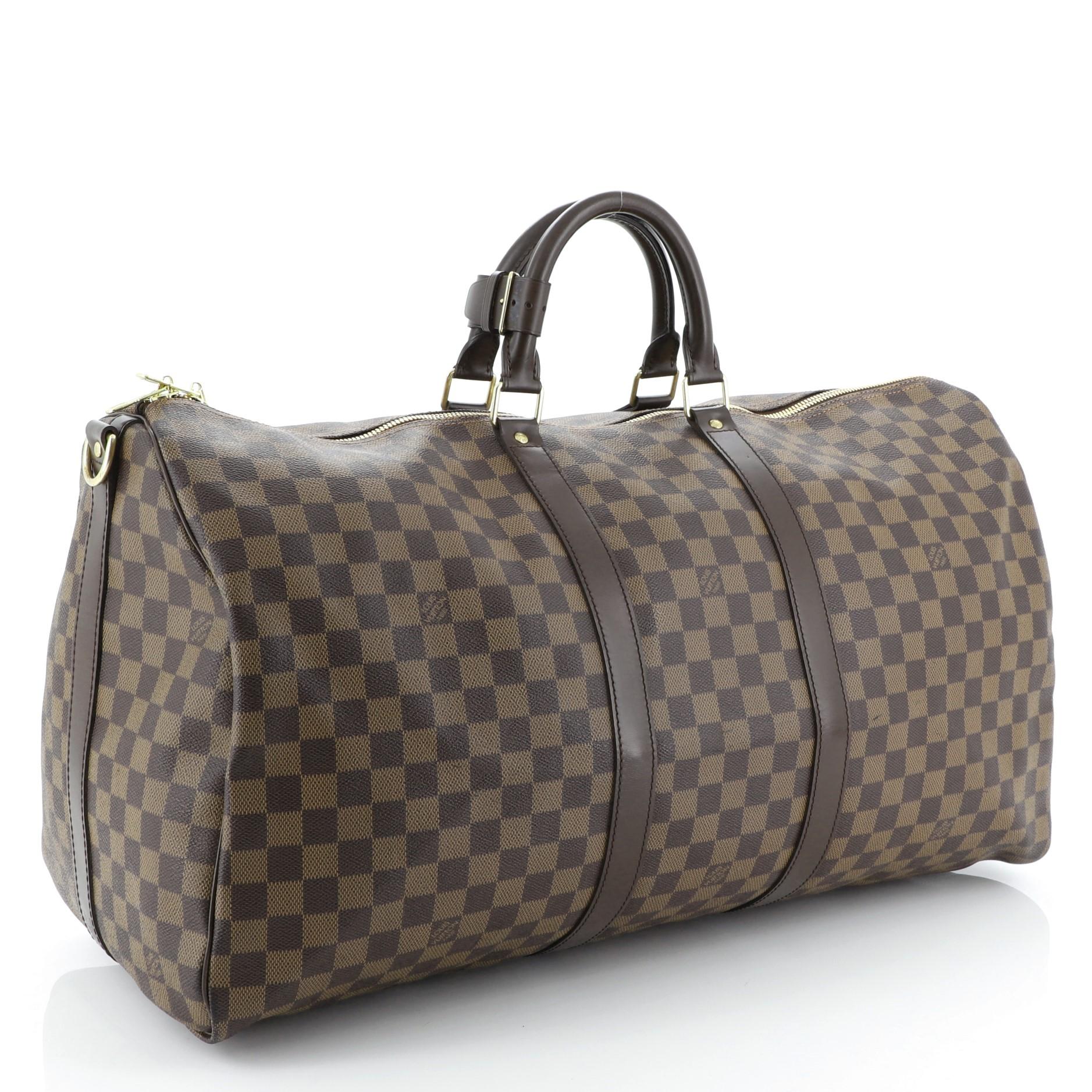 Damier azur keepall shop