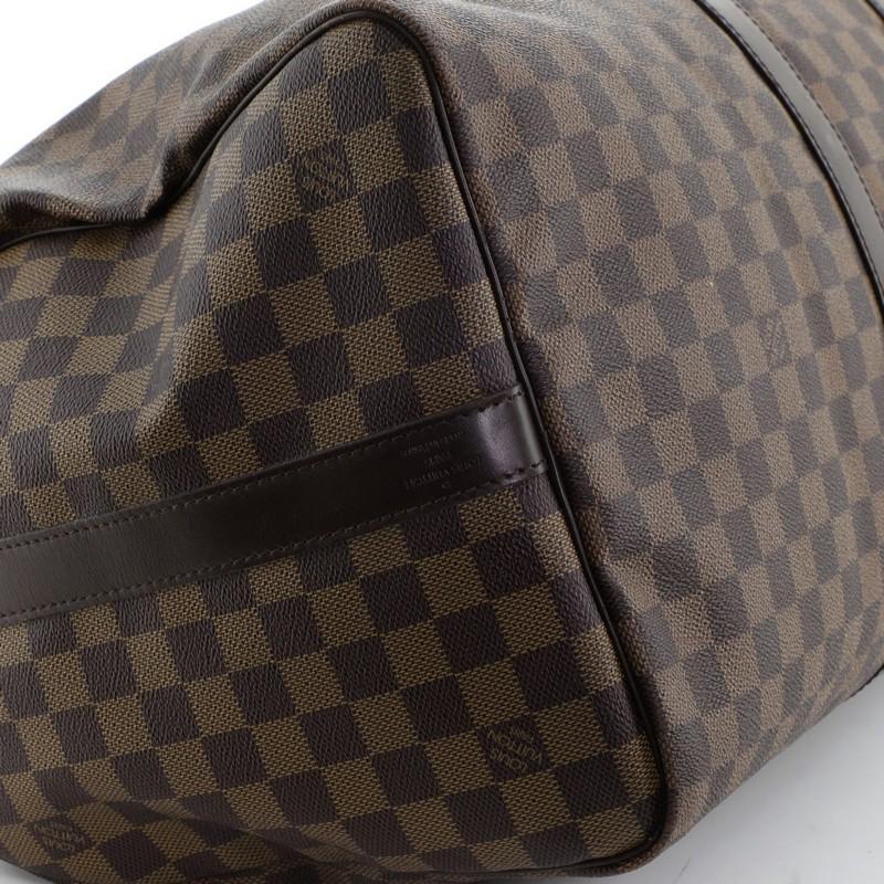 Louis Vuitton Keepall Bandouliere Bag Damier 55  1