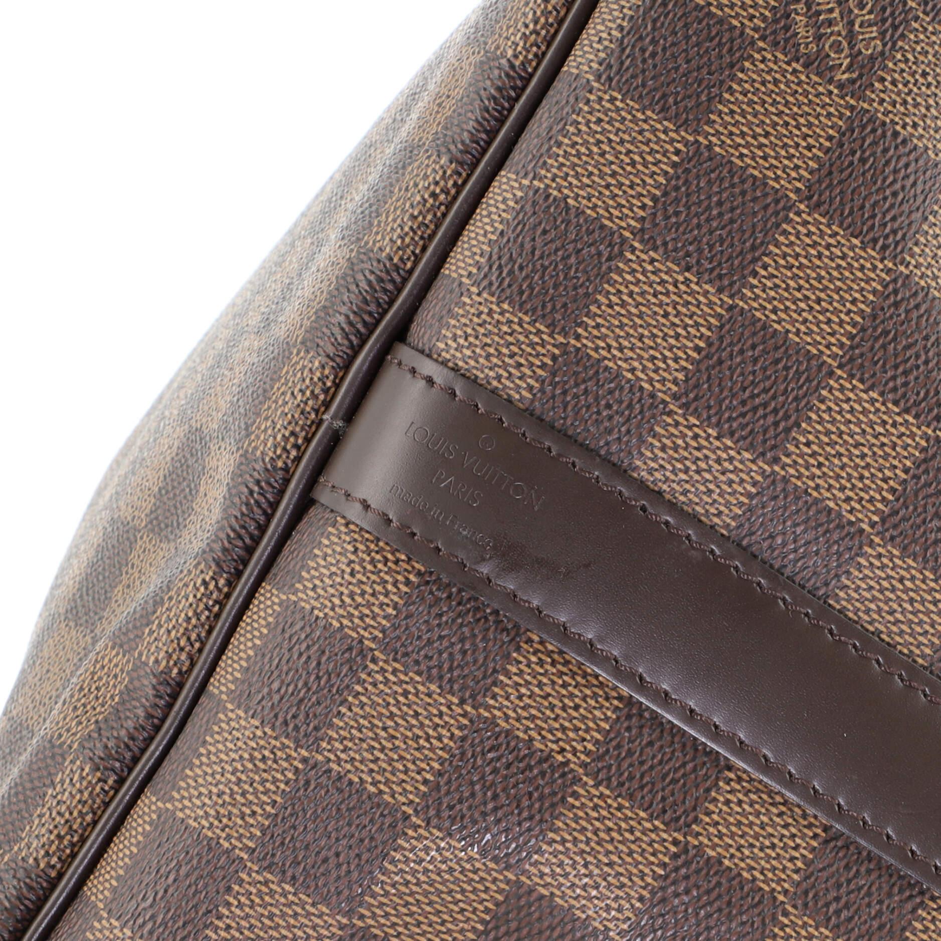 Women's or Men's Louis Vuitton Keepall Bandouliere Bag Damier 55