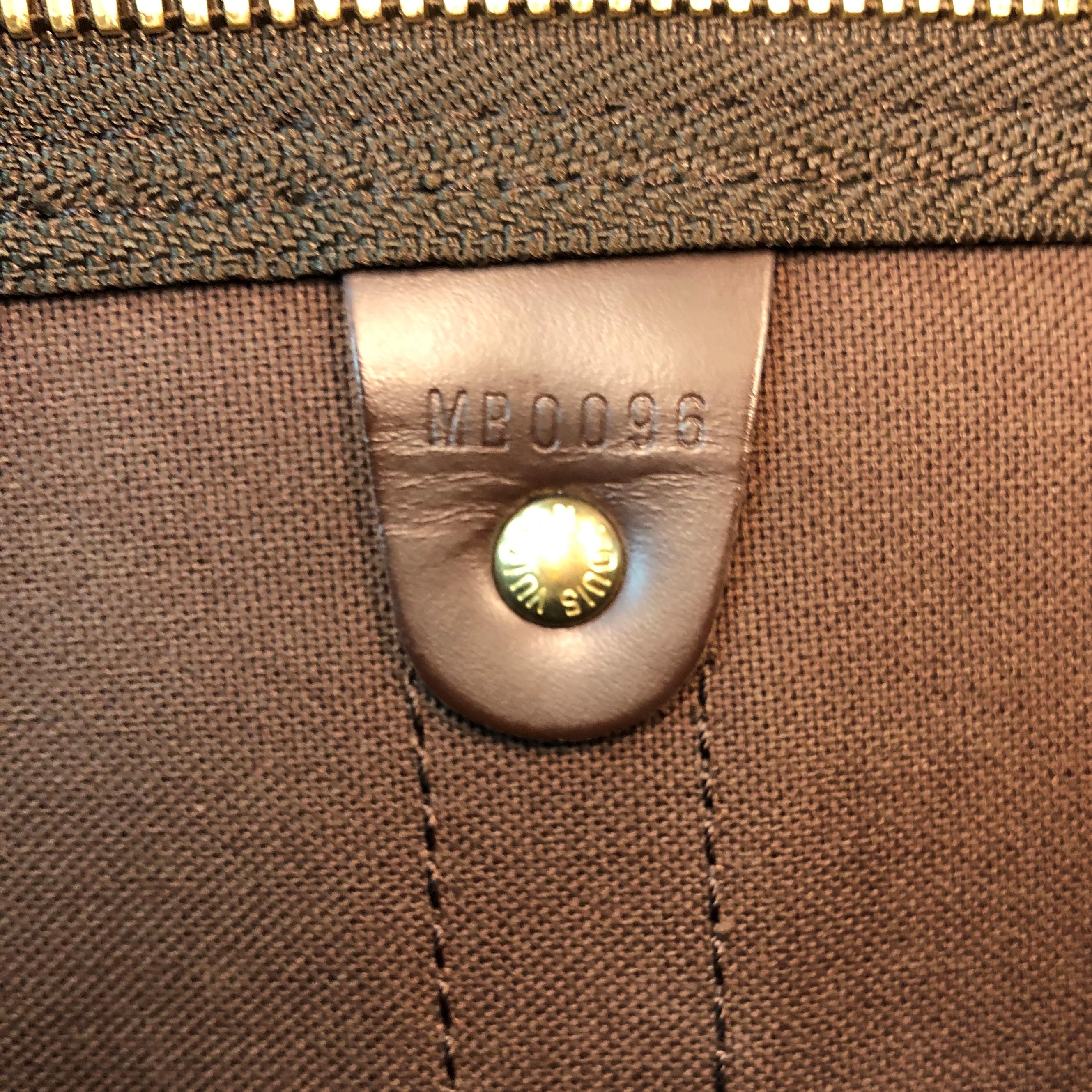 Louis Vuitton Keepall Bandouliere Bag Damier 55 3
