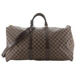 Shop Louis Vuitton Keepall Keepall Bandouliere 55 (M23963) by sweetピヨ