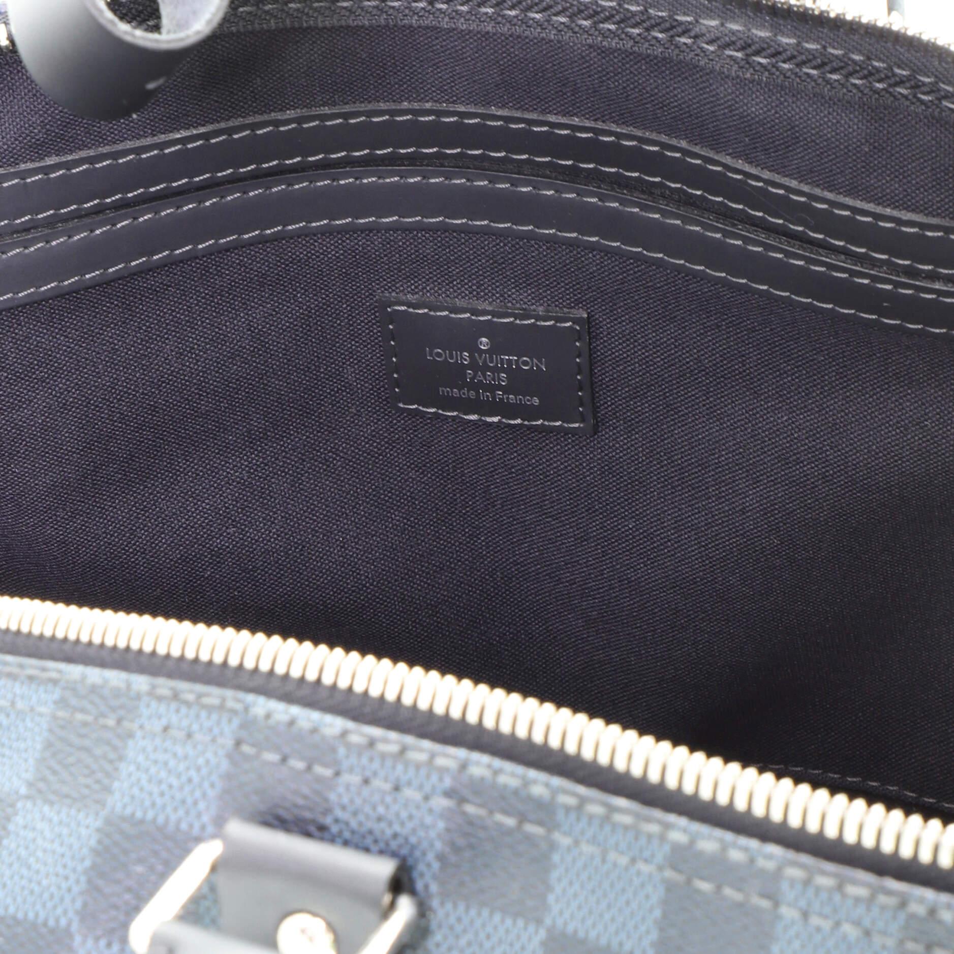 Louis Vuitton Keepall Bandouliere Bag Damier Cobalt 45 2